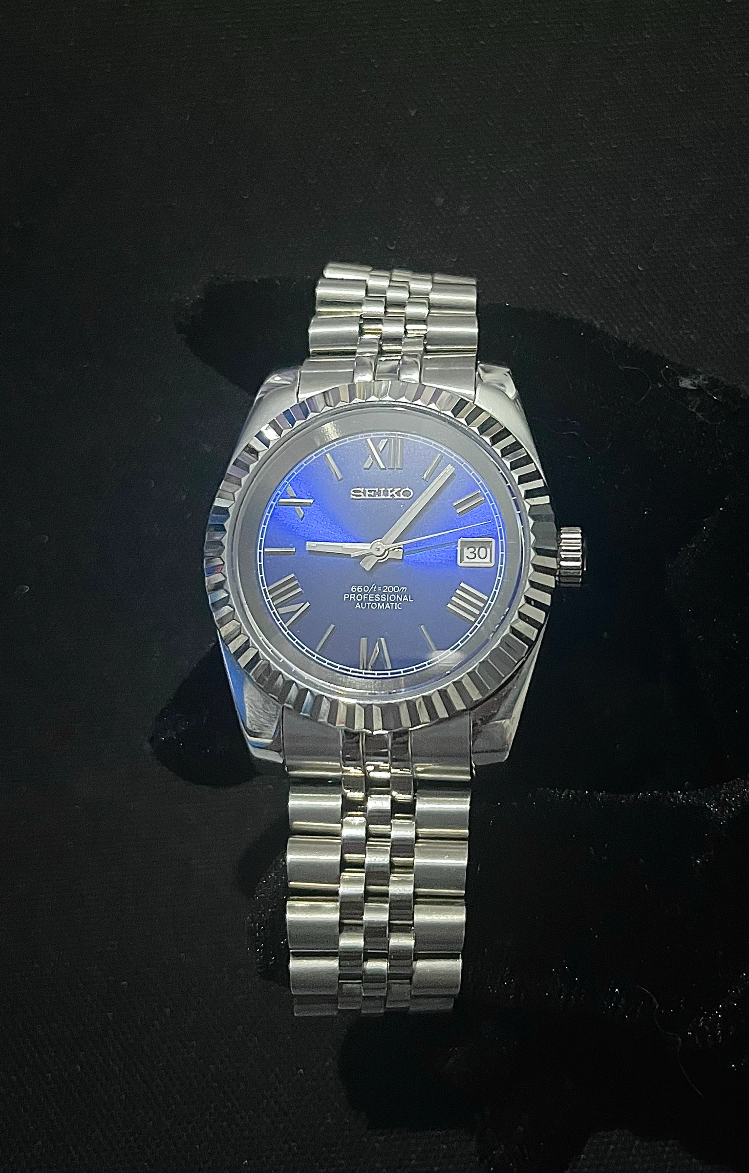 ✨ Reloj – Esfera Azul y Números Romanos ✨ – photo 4